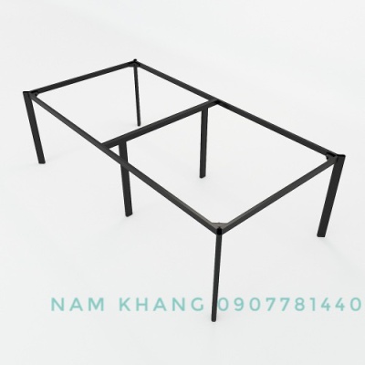 Khung chân Oval 4 chổ ngồi (1200 x 2400 & 1200 x 2000)