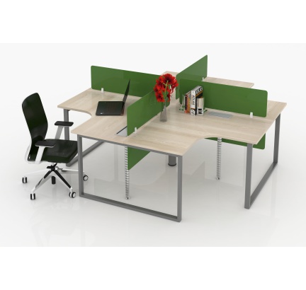 Chân 25x50 3 chổ ngồi - bàn 120