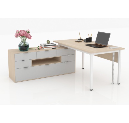 Chân vuông 3 chân chạm đất 1 chân gác tủ ( 800 x 1600 & 900 x 1800)