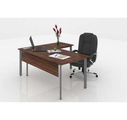 Chân Oval 5 chân chạm đất - bàn chũ L (1600x 1600 , 1400 x 1400, 1600 x 1200)