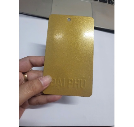 MÀU SƠN TĨNH ĐIỆN - màu vàng nhũ kim