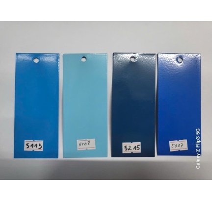 MÀU SƠN TĨNH ĐIỆN - Xanh nhạt đến xanh đậm