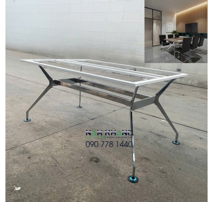 Bàn họp NK-45 (Xicrom bóng)