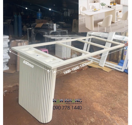 Chân bàn ăn đảo bếp CBA-86