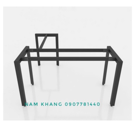 Chân tam giác khung U - chân bàn chữ L