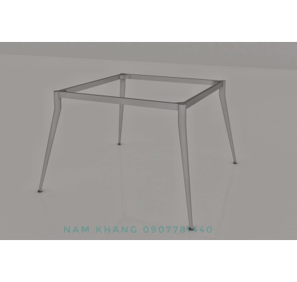 Khung chân côn 1 tầng cho 2 người ngồi ( 1200 x 1200 & 1400 x 1400)