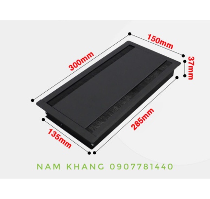 Nắp nhôm mở 2 chiều A44 (300X150)