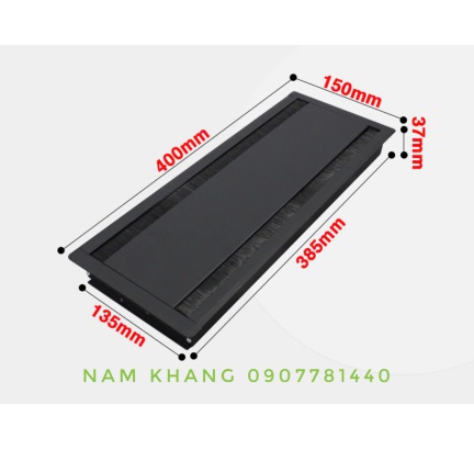 Nắp nhôm mở 2 chiều A44 (400X150)