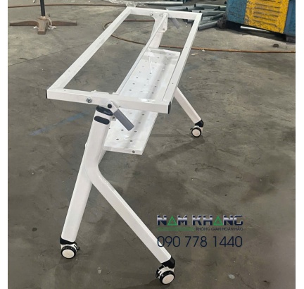 Bàn huấn luyện - gấp gọn BHL-NK-YS03 (  có máng để đồ)